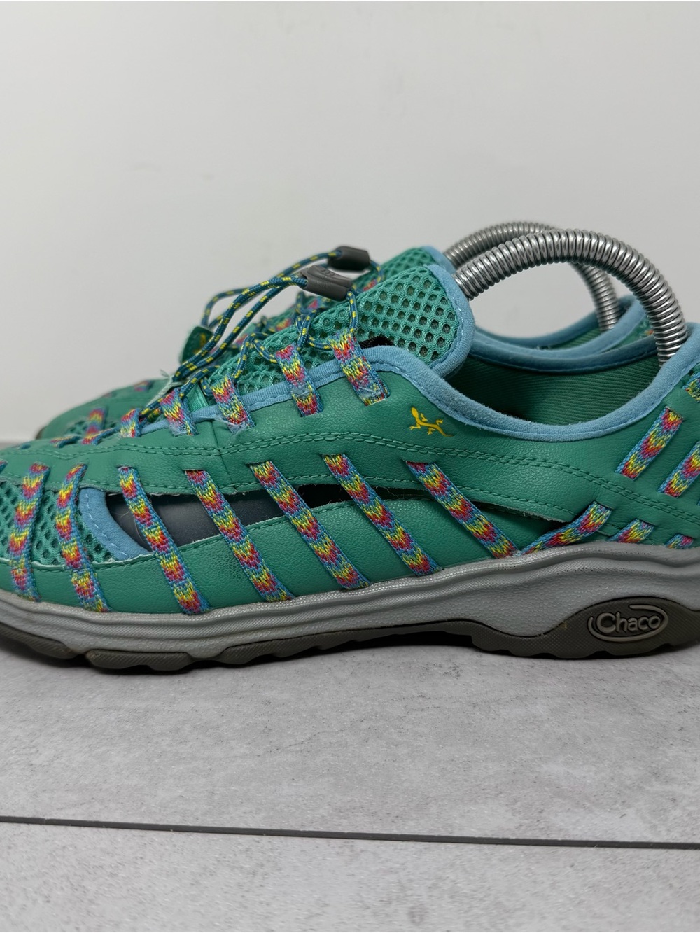 Chaco Women's Teal Outcross EVO 2 Sport Sandal Sz 9 Gorpcore, granola girl